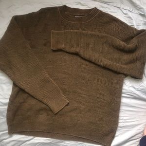 Cozy Knit Olive Sweater
